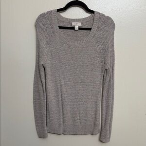 LOFT Grey Knit Sweater